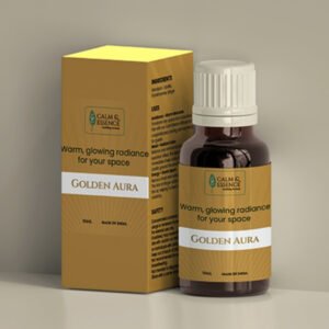 Golden Aura Essential Oil Packaging