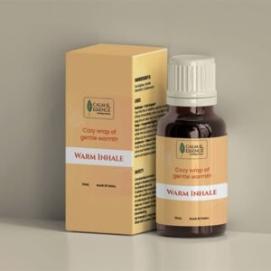 Warm Inhale Essential Oil Packaging